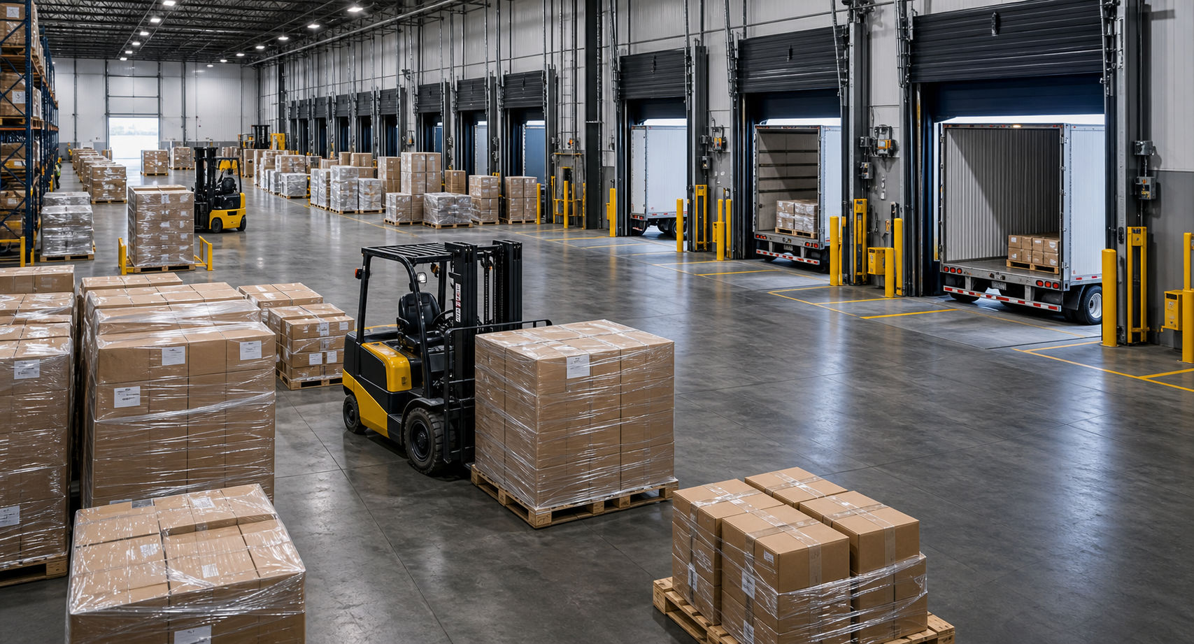 Third Party Logistics to Distribution Centers example 1