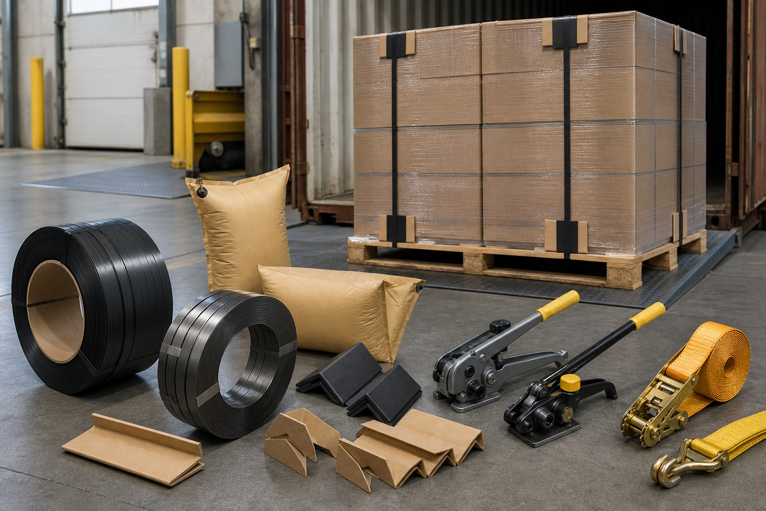 Strapping & Cargo Control example 1
